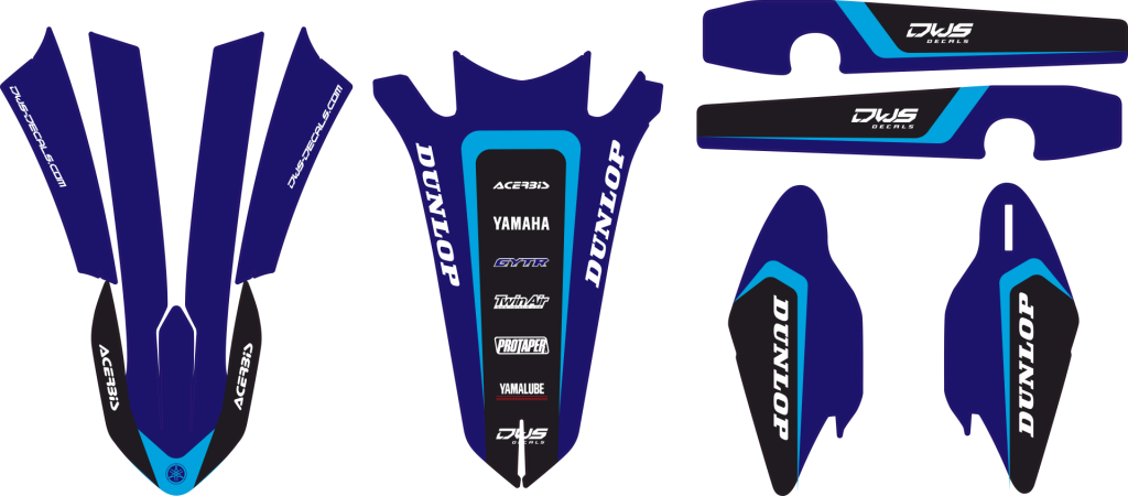 TRIMSET YAMAHA YA 125 250 2022 MODEL 4012