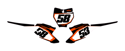 KTM SX 50 2016/2022 nummerset model 8