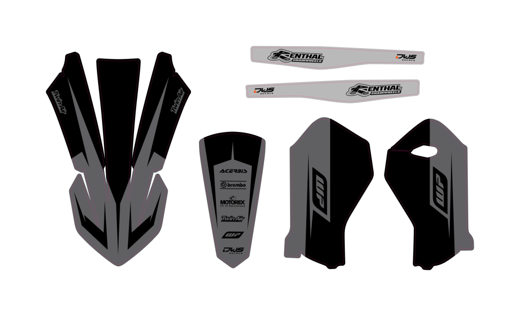 KTM SX 50 2016/2022 trimset model 10