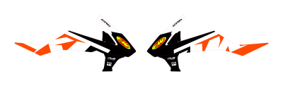 KTM SX 65 2016-2022 radiaset model 16