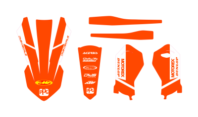 KTM SX 65 2016-2022 trimset model 17