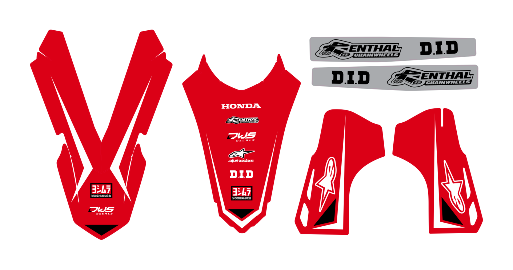 Honda CRF 250 2022 / Honda CRF 450 2021 2022 Trimset model 5
