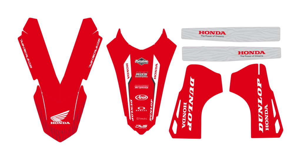 Honda CRF 250 2022 / Honda CRF 450 2021 2022 Trimset model 7