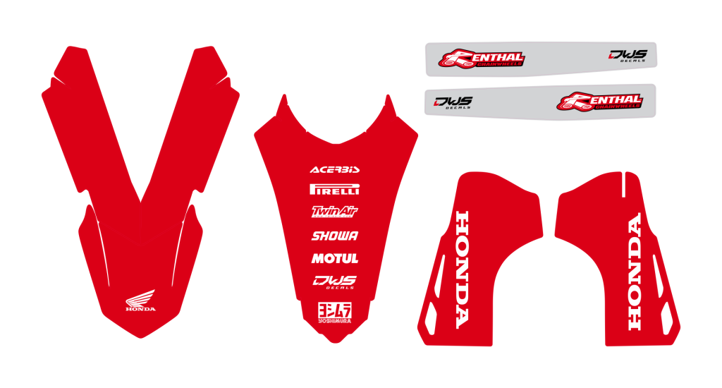 Honda CRF 250 2022 / Honda CRF 450 2021 2022 Trimset model 9