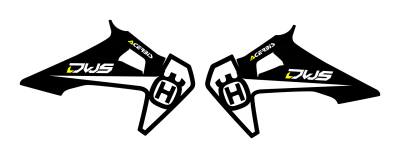 Husqvarna TC FC 125 250 350 450 - 2019 2022 Radiaset model 1