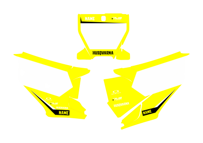 Husqvarna TC FC 125 250 350 450 - 2019 2022 Nummerset model 23