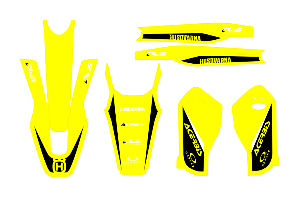 Husqvarna TC FC 125 250 350 450 - 2019 2022 Trimset model 23