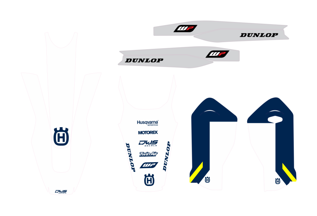 Husqvarna TC FC 125 250 350 450 - 2019 2022 Trimset model 25
