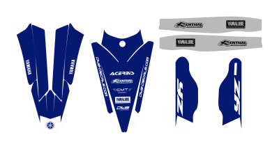 YAMAHA YZF 250 4T 2019-2022 YAMAHA YZF 450 4T 2018 - 2022 Trimset Model 6