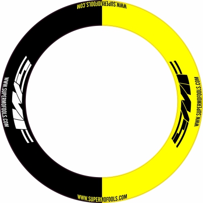 Wheel rim model 14 SMF Halftone Yellow