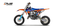 Complete stickerset KTM SX 50 2016 2017 Model 2 Decals dekor design graphics aufklebe stickerset nummerset dws mx voorbeeld example vorwahle