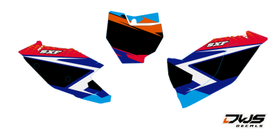 Nummerset KTM SX SX-F 125 150 250 350 450 2016 Model 4 Decals dekor design graphics aufklebe stickerset nummerset dws mx