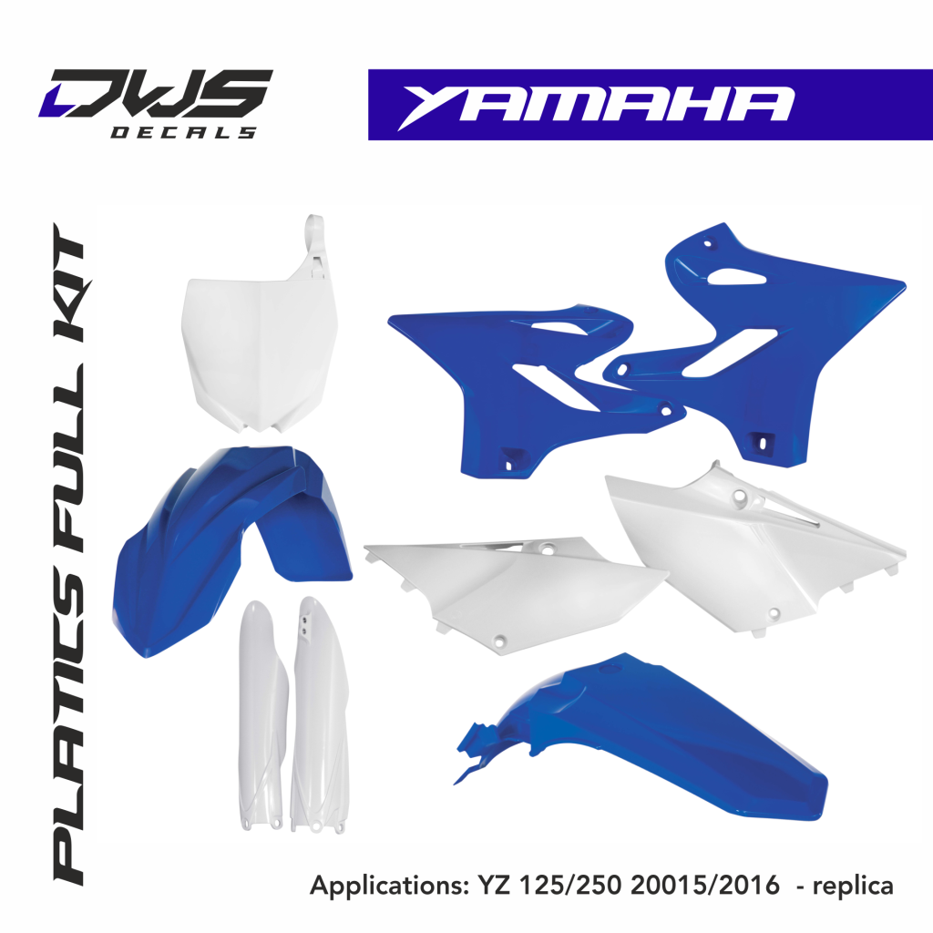 Yamaha Plastics YZ 125 / 250 2015/2018 Replica 