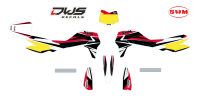 SWM SM supermoto supermotard 500R complete stickerset 2016 graphics