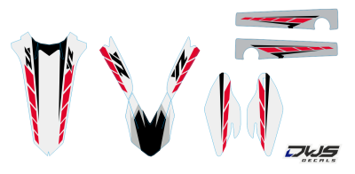 Trimset Yamaha Revolution YZ 125 250 2015/2016 Model 1