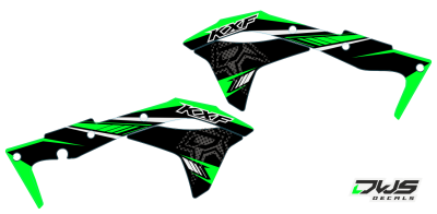Radiaset Kawasaki KXF 250 2017 2018 Model 1