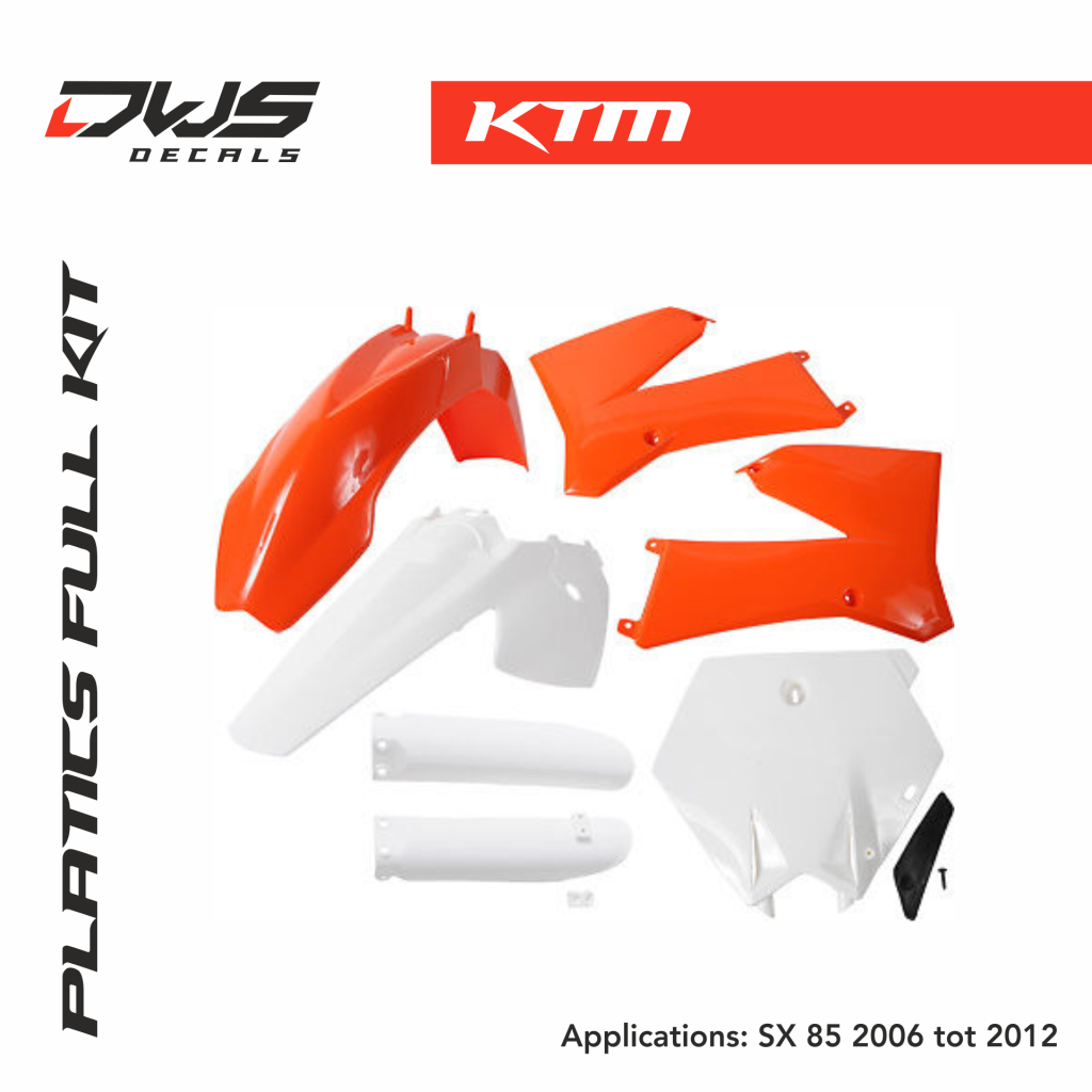 KTM Plastics SX 85 2009 / 2012