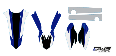 Trimset Yamaha YZ 125-250 2015/2016/2017 Model 2