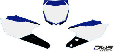 Nummerset Yamaha YZF 250 450 2014/2017 Model 3 