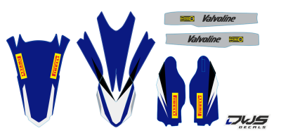Trimset Yamaha YZF 250 450 2014/2017 Model 3