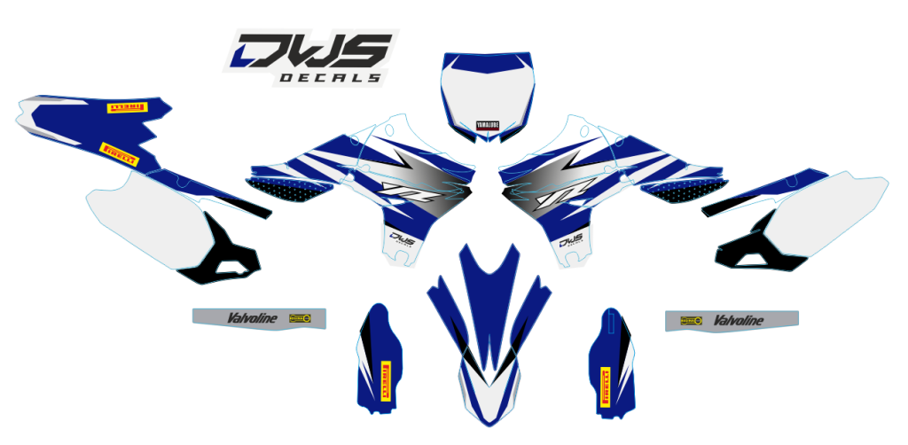 Yamaha YZF 450 2010/2013 Model 1 Set