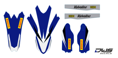 Trimset Yamaha YZF 450 2010/2013 Model 1 