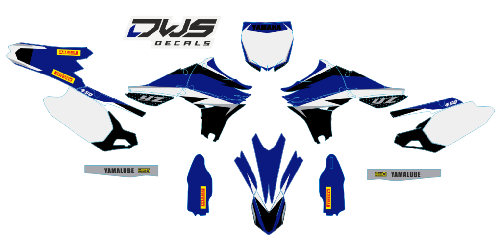 Yamaha YZF 450 2010/2013 Model 2 Set