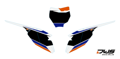 Nummerset KTM Sx 65 2016 Decals dekor design graphics aufklebe stickerset nummerset dws mx