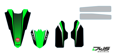 Trimset Kawasaki KXF 450 2016 2017 2018 Model 2