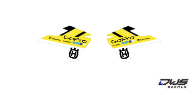 Radia scoops radiaset TC 65 husqvarna 2016 2017 2018 dws decals graphics grahics aufklebe decore number decals nummerset front fender rear fender side panels fork protectors