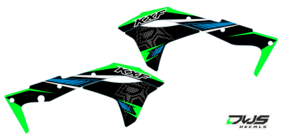 Radiaset Kawasaki KXF 250 2017 2018 Model 3