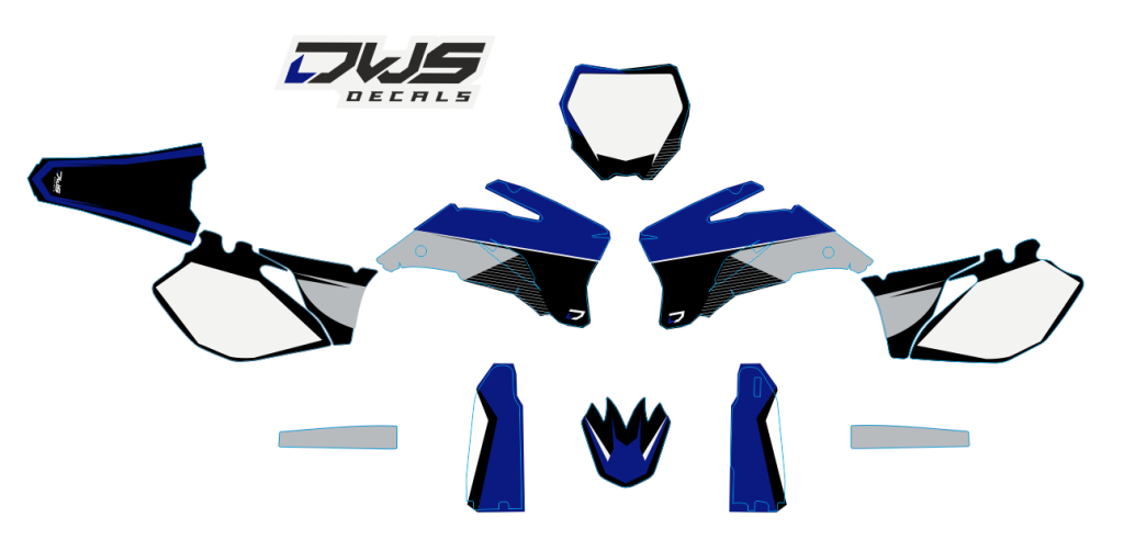 Yamaha YZF 250 450 2006/2009 Set Model 2