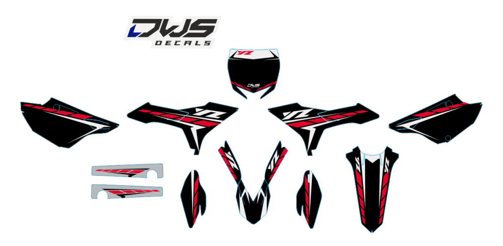 Yamaha Revolution YZ 125 250 2015/2021 Set Model 4