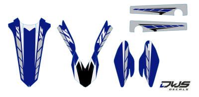 Trimset Yamaha Revolution YZ 125 250 2015/2016 Model 3